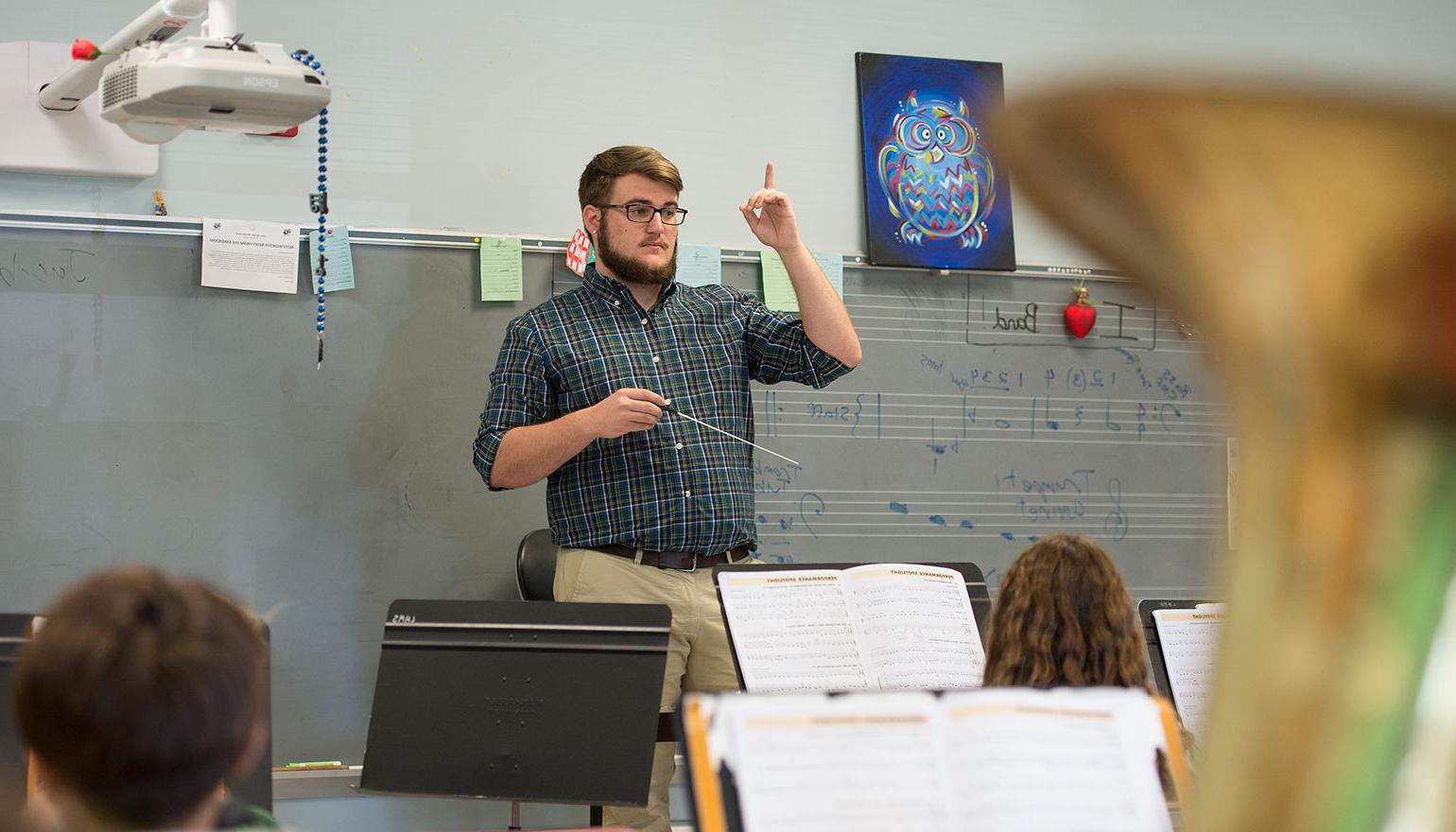 Blake Johnson teaching